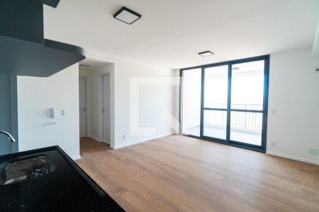 Sala/Cozinha de apartamento à venda com 2 quartos, 61m² em Mirandópolis, São Paulo