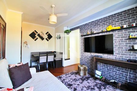 Sala de apartamento à venda com 3 quartos, 128m² em Campestre, Santo André