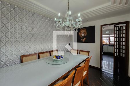 Sala de Jantar de casa à venda com 3 quartos, 450m² em Vila Nova Santa Luzia, São Bernardo do Campo