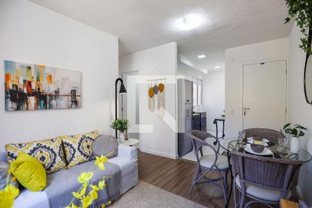 Sala  de apartamento para alugar com 2 quartos, 39m² em Jardim Petropolis, Cotia