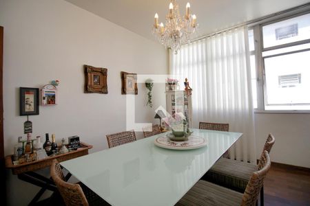 Sala de Jantar de apartamento à venda com 4 quartos, 160m² em Funcionários, Belo Horizonte