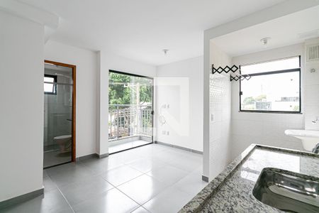 Sala / Cozinha de apartamento à venda com 1 quarto, 35m² em Tatuapé, São Paulo