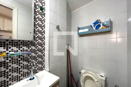 Banheiro de kitnet/studio à venda com 1 quarto, 34m² em Sé, São Paulo