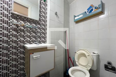 Banheiro de kitnet/studio à venda com 1 quarto, 34m² em Sé, São Paulo