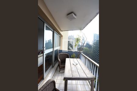 Varanda da Sala de apartamento para alugar com 4 quartos, 220m² em Vila Sonia, São Paulo