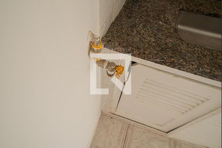 Cozinha de kitnet/studio para alugar com 1 quarto, 35m² em Bela Vista, São Paulo