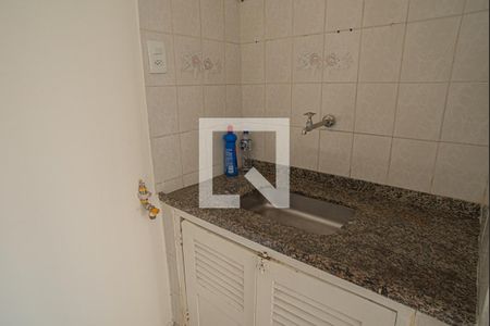 Cozinha de kitnet/studio para alugar com 1 quarto, 35m² em Bela Vista, São Paulo