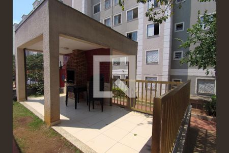 Apartamento para alugar com 48m², 2 quartos e 1 vagaChurrasqueira 02 ao lado playgroud