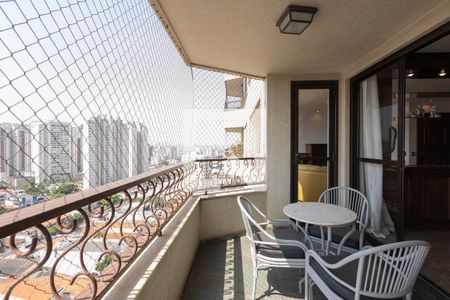 Varanda Sala de apartamento à venda com 3 quartos, 149m² em Chácara Santo Antônio (zona Leste), São Paulo