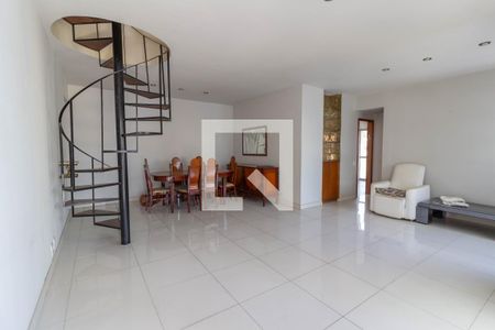 Sala de apartamento à venda com 3 quartos, 190m² em Laranjeiras, Rio de Janeiro