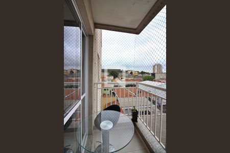 Sacada da Sala  de apartamento à venda com 2 quartos, 55m² em Vila Odete, São Bernardo do Campo