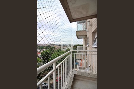 Sacada da Sala  de apartamento à venda com 2 quartos, 55m² em Vila Odete, São Bernardo do Campo