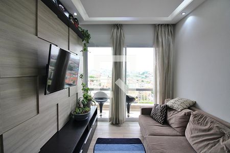 Sala  de apartamento à venda com 2 quartos, 55m² em Vila Odete, São Bernardo do Campo