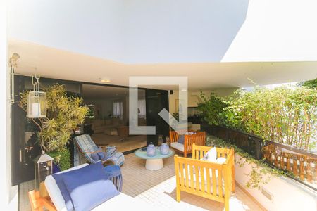 Varanda da Sala de apartamento para alugar com 4 quartos, 376m² em Real Parque, São Paulo