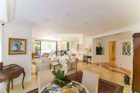 Sala de apartamento para alugar com 4 quartos, 376m² em Real Parque, São Paulo