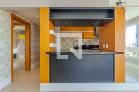 Cozinha e Área de Serviço de apartamento à venda com 3 quartos, 80m² em Petrópolis, Porto Alegre