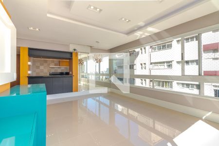 Sala de apartamento à venda com 3 quartos, 80m² em Petrópolis, Porto Alegre