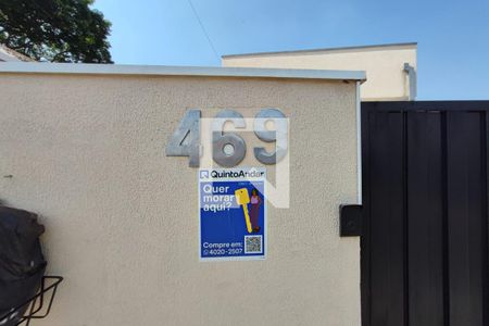 PLACA INSTALADA NA FACHADA de casa à venda com 2 quartos, 65m² em Cidade Satélite Íris, Campinas