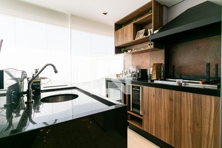 Sala - Varanda Gourmet de apartamento à venda com 3 quartos, 127m² em Tatuapé, São Paulo