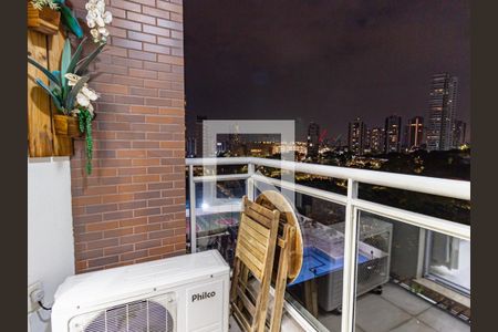 Varanda de apartamento à venda com 2 quartos, 54m² em Vila Regente Feijó, São Paulo