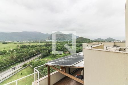 Apartamento à venda com 126m², 3 quartos e 2 vagasTerraço da cobertura - placas fotovoltaicas