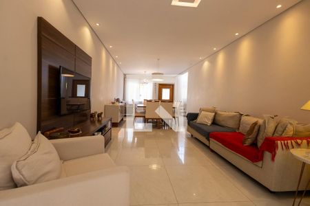 Sala  de casa de condomínio para alugar com 4 quartos, 168m² em Jardim Park Real, Indaiatuba