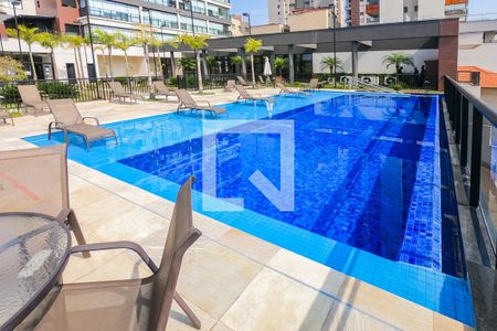 Studio para alugar com 42m², 1 quarto e 1 vagaPiscina