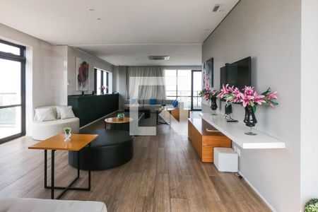 Studio para alugar com 42m², 1 quarto e 1 vagaSalão festa Jogos Rooftop 