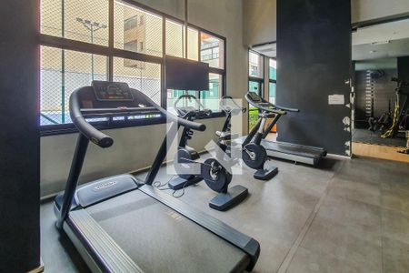 Studio para alugar com 42m², 1 quarto e 1 vaga Studio para alugar com 42m², 1 quarto e 1 vagaacademia