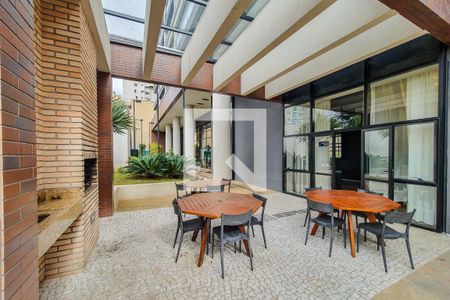 Studio para alugar com 42m², 1 quarto e 1 vaga Studio para alugar com 42m², 1 quarto e 1 vagaÁrea comum - Churrasqueira