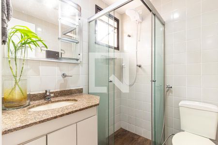 Banheiro Suíte  de apartamento à venda com 1 quarto, 28m² em Bela Vista, São Paulo