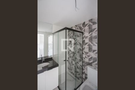 Banheiro de kitnet/studio para alugar com 1 quarto, 24m² em Santo Amaro, São Paulo