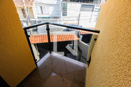 Varanda da Suite de casa à venda com 4 quartos, 250m² em Parque Jaçatuba, Santo André