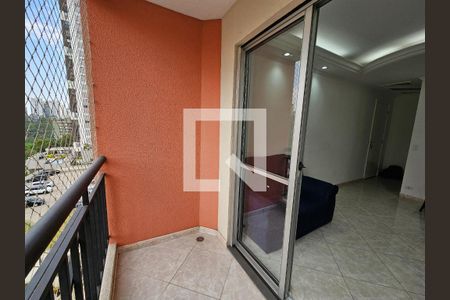 Varanda da Sala de apartamento para alugar com 2 quartos, 47m² em Jardim Ampliacao, São Paulo