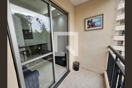 Varanda da Sala de apartamento para alugar com 2 quartos, 47m² em Jardim Ampliacao, São Paulo