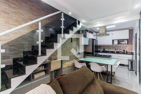 Sala de casa para alugar com 2 quartos, 80m² em Vila Primavera, São Paulo