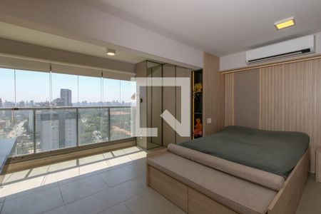 Studio de kitnet/studio para alugar com 1 quarto, 43m² em Santo Amaro, São Paulo