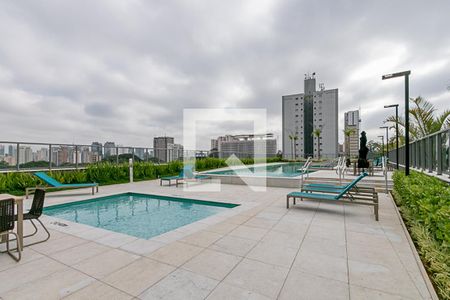 Studio para alugar com 43m², 1 quarto e 1 vagaPiscina