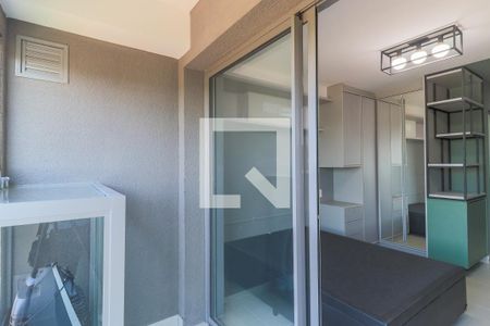 Studio para alugar com 25m², 1 quarto e sem vagaVaranda