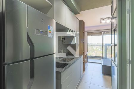 Studio para alugar com 25m², 1 quarto e sem vagaCozinha