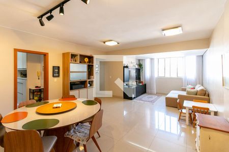 Sala de apartamento à venda com 3 quartos, 116m² em Buritis, Belo Horizonte
