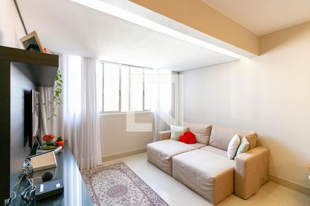 Sala de apartamento à venda com 3 quartos, 116m² em Buritis, Belo Horizonte