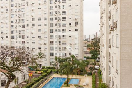 Vista da Sala de apartamento à venda com 3 quartos, 71m² em Partenon, Porto Alegre