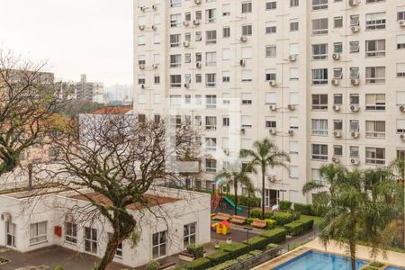 Vista da Suíte de apartamento à venda com 3 quartos, 71m² em Partenon, Porto Alegre