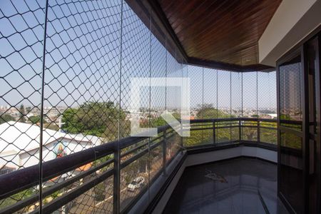 Varanda da Sala de apartamento para alugar com 3 quartos, 137m² em Vila Jacuí, São Paulo