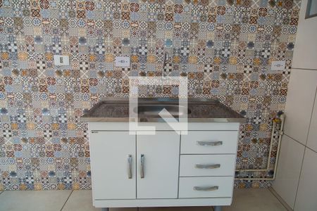 Sala / Cozinha - Detalhe de apartamento para alugar com 1 quarto, 40m² em Vila Monte Alegre, São Paulo