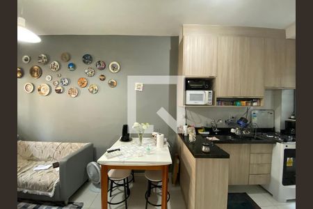 Sala/Cozinha de apartamento à venda com 2 quartos, 42m² em Tatuapé, São Paulo