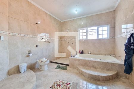 Banheiro da Suíte de casa para alugar com 4 quartos, 400m² em Jardim Paulista, São José dos Campos