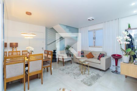 Sala de apartamento à venda com 3 quartos, 164m² em União, Belo Horizonte