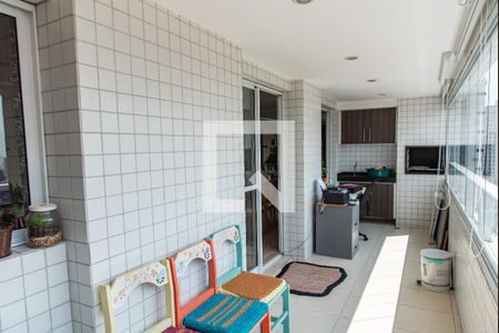 Varanda de apartamento para alugar com 3 quartos, 136m² em Vila Dom Pedro I, São Paulo